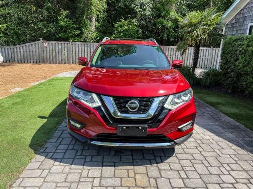 Scarlet Ember 2018 Nissan Rogue Hybrid SL