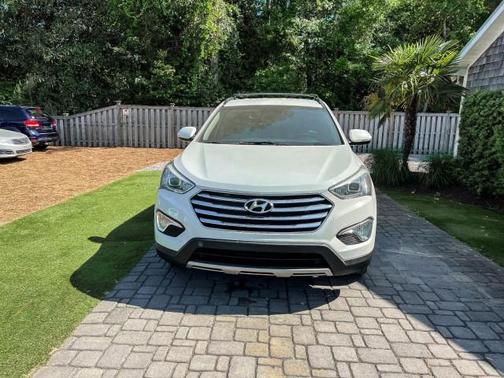 Monaco White 2015 Hyundai SANTA FE GLS