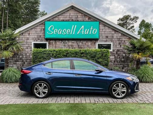 Lakeside Blue 2017 Hyundai ELANTRA Limited