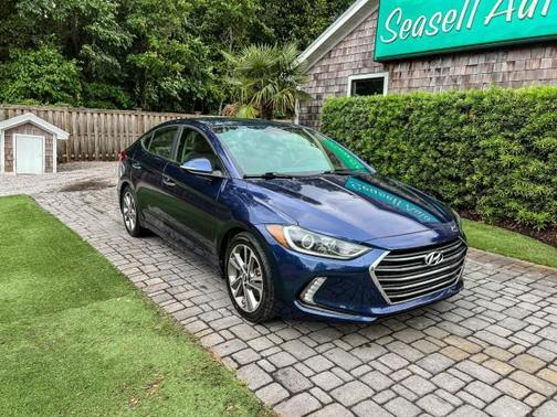 Lakeside Blue 2017 Hyundai ELANTRA Limited