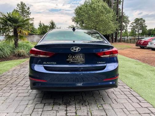 Lakeside Blue 2017 Hyundai ELANTRA Limited