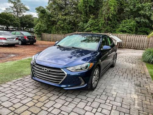 Lakeside Blue 2017 Hyundai ELANTRA Limited