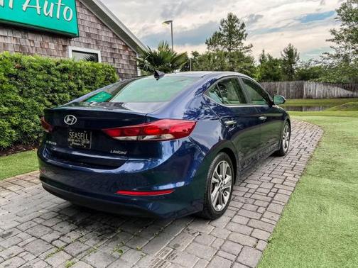 Lakeside Blue 2017 Hyundai ELANTRA Limited