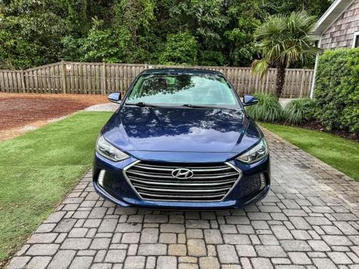 Lakeside Blue 2017 Hyundai ELANTRA Limited