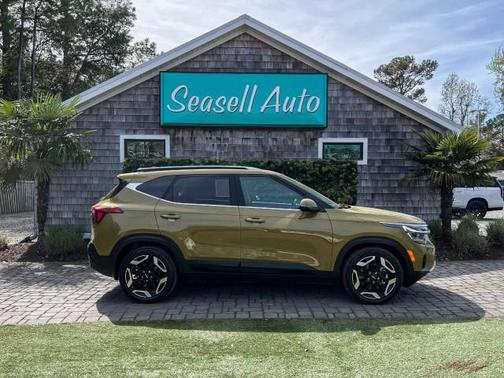 Valais Green 2024 Kia Seltos SX Turbo SUV