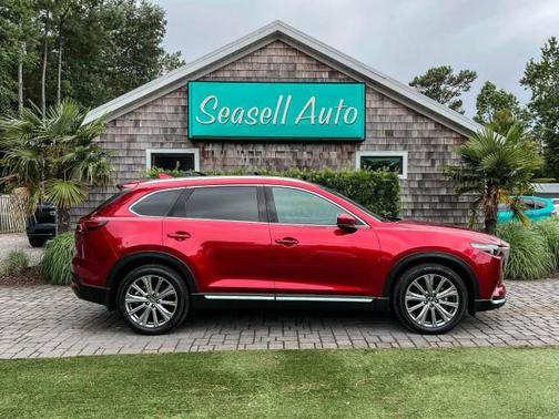 Soul Red Crystal Metallic 2022 Mazda CX-9 Signature