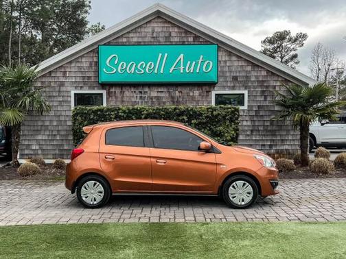 Sunrise Orange Metallic 2019 Mitsubishi Mirage ES Hatchback