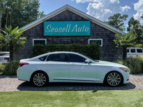 Casablanca White 2015 Hyundai Genesis 5.0