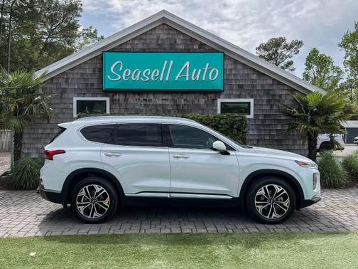 Quartz White 2020 Hyundai SANTA FE SEL 2.4