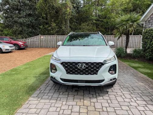 Quartz White 2020 Hyundai SANTA FE SEL 2.4