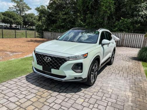 Quartz White 2020 Hyundai SANTA FE Limited 2.0T
