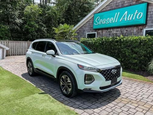 Quartz White 2020 Hyundai SANTA FE Limited 2.0T