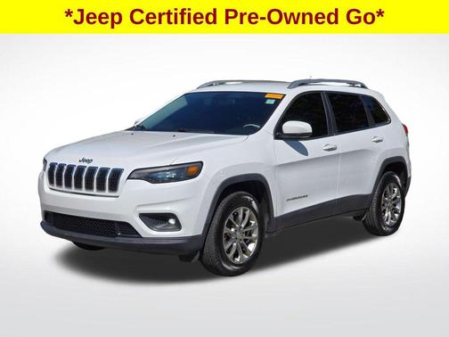 Bright White Clearcoat 2019 Jeep Cherokee Latitude Plus