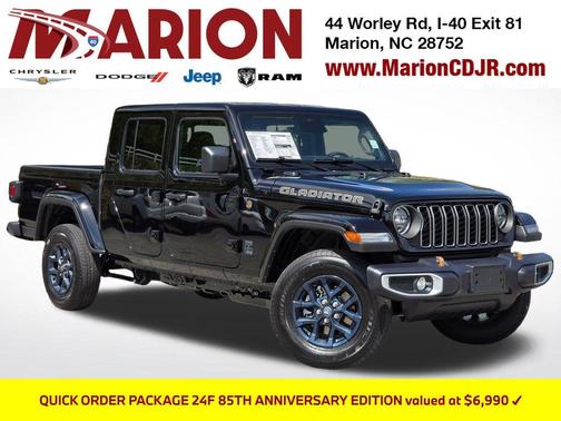 Black Clearcoat 2026 Jeep Gladiator 85th Anniversary Edition