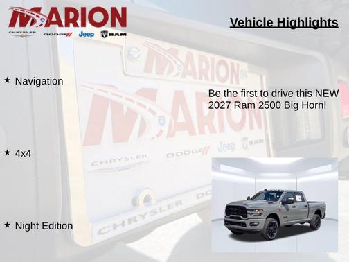 Ceramic Gray Clearcoat 2027 RAM 2500 Big Horn