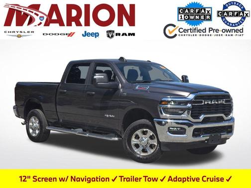 Granite Crystal Metallic Clearcoat 2025 RAM 2500 Big Horn Crew Cab 4x4 6'4' Box