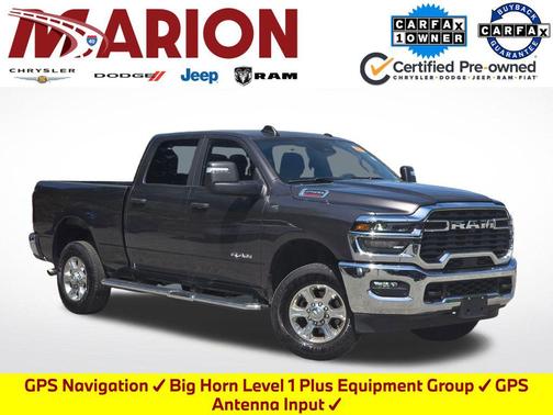 Granite Crystal Metallic Clearcoat 2025 RAM 2500 Big Horn Crew Cab 4x4 6'4' Box