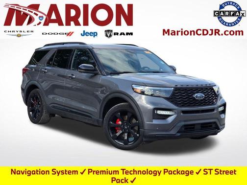 CARBONIZED GRAY METALLIC 2021 Ford Explorer ST