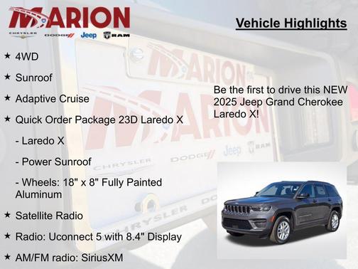 2025 Jeep Grand Cherokee Laredo