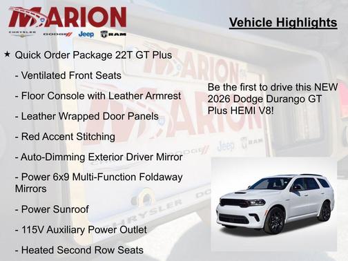 2026 Dodge Durango GT Plus