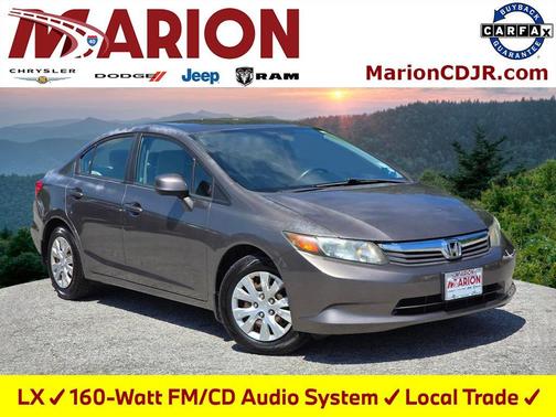 Polished Metal Metallic 2012 Honda Civic LX
