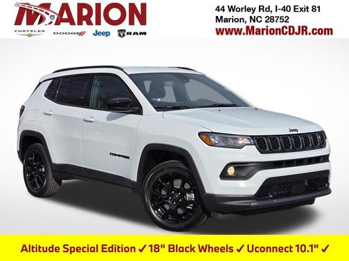 Bright White Clearcoat 2026 Jeep Compass Latitude