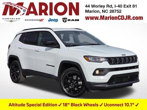 Bright White Clearcoat 2026 Jeep Compass Latitude