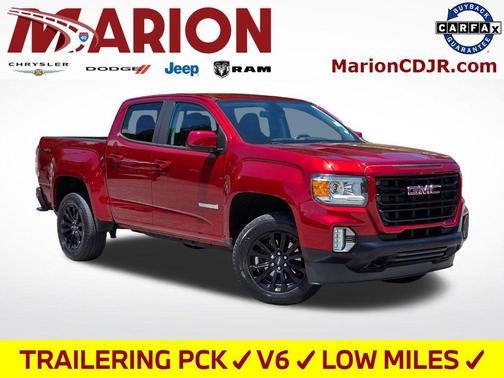 Cayenne Red Tintcoat 2021 GMC Canyon Elevation