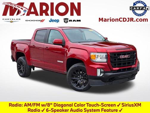Cayenne Red Tintcoat 2021 GMC Canyon Elevation