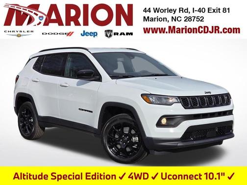 Bright White Clearcoat 2026 Jeep Compass Latitude