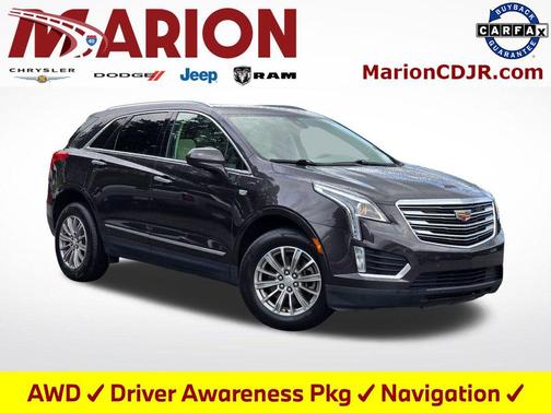 Dark Granite Metallic 2017 Cadillac XT5 Luxury