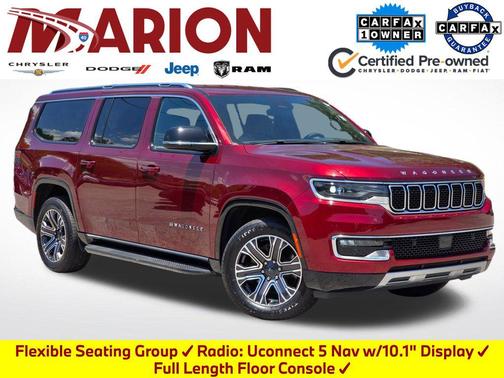 Velvet Red Pearlcoat 2024 Jeep Wagoneer L Series II 4x4