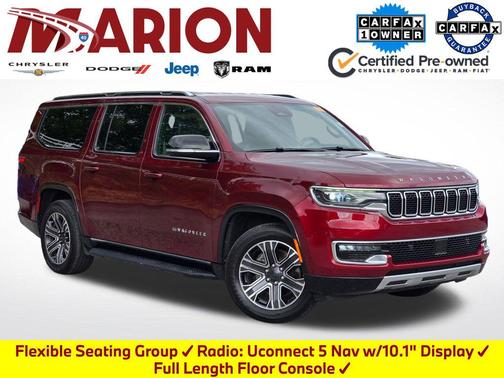 Velvet Red Pearlcoat 2024 Jeep Wagoneer L Series II 4x4