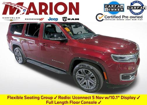 Velvet Red Pearlcoat 2024 Jeep Wagoneer L Series II 4x4