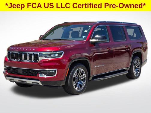 Velvet Red Pearlcoat 2024 Jeep Wagoneer L Series II 4x4