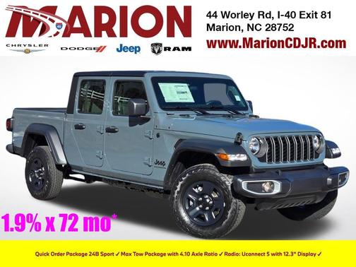 Anvil Clearcoat 2026 Jeep Gladiator Sport