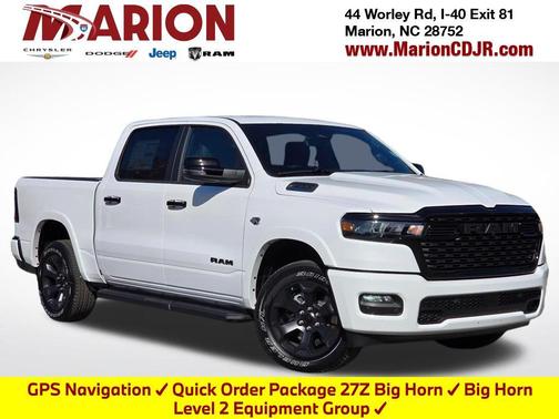 Bright White Clearcoat 2026 RAM 1500 Big Horn/Lone Star