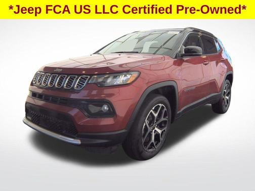 Red Hot Pearlcoat 2025 Jeep Compass Limited
