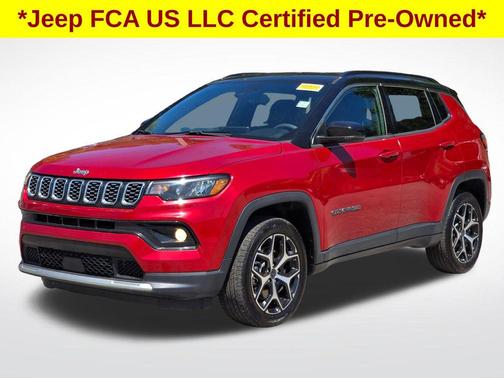 Red Hot Pearlcoat 2025 Jeep Compass Limited