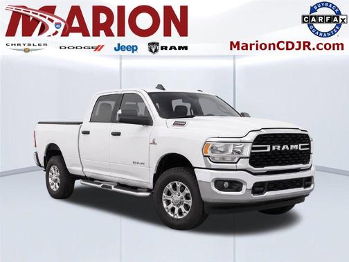 Bright White Clearcoat 2023 RAM 2500 Big Horn Crew Cab 4x4 6'4' Box