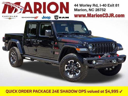 Black Clearcoat 2026 Jeep Gladiator Rubicon