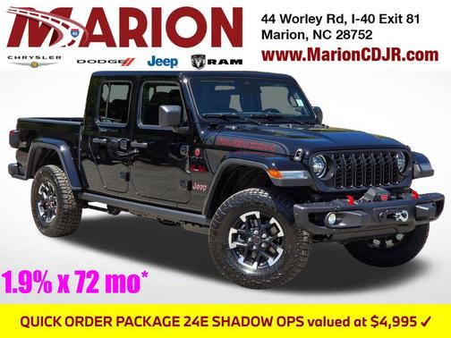 Black Clearcoat 2026 Jeep Gladiator Rubicon