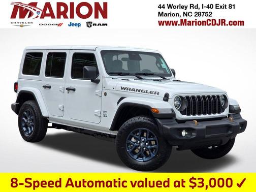 Bright White Clearcoat 2026 Jeep Wrangler 85th Anniversary