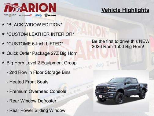 2026 RAM 1500 Big Horn/Lone Star