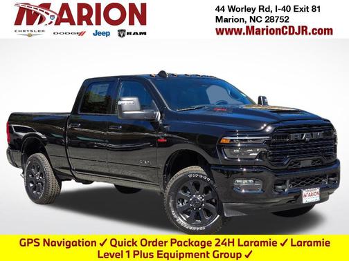 Diamond Black Crystal Pearlcoat 2026 RAM 2500 Laramie