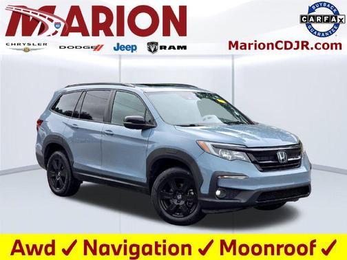 Blue 2022 Honda Pilot AWD TrailSport