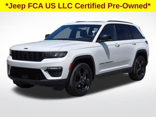 Bright White Clearcoat 2025 Jeep Grand Cherokee Limited