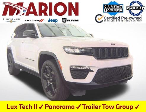 Bright White Clearcoat 2025 Jeep Grand Cherokee Limited