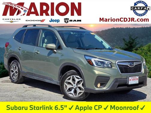 Jasper Green Metallic 2021 Subaru Forester Premium