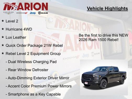 2026 RAM 1500 Rebel